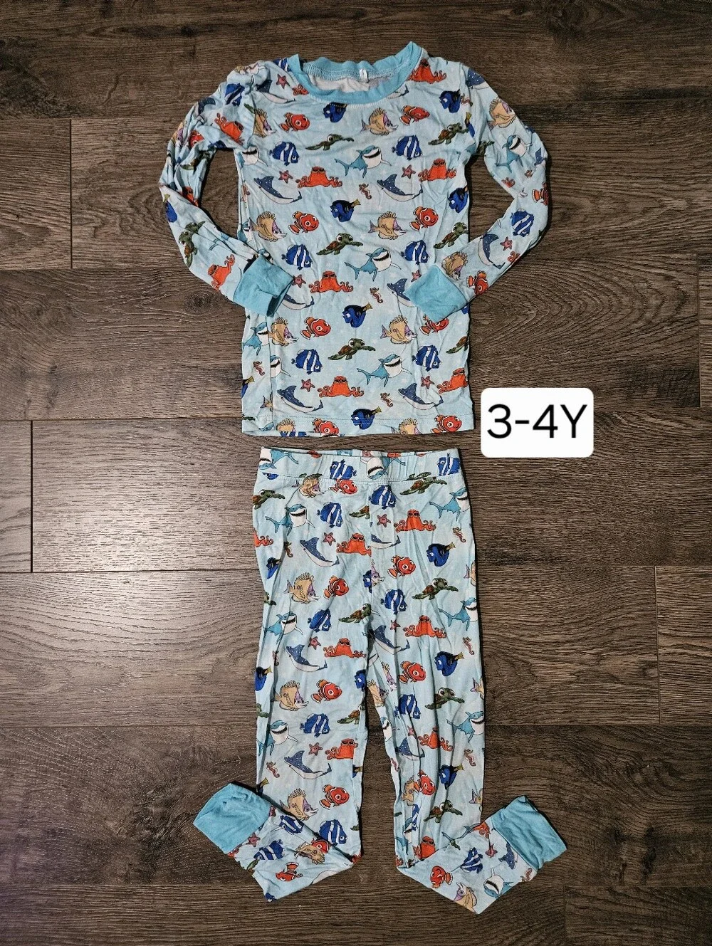 Fancy Prince 2 Piece Bamboo Pajama Disney Pixar Finding Nemo